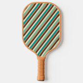 Retro Strip Pickleball Paddle (Rückseite)