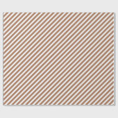 Retro Strip Wrapping Paper Geschenkpapier (Flach)