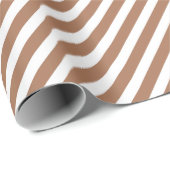 Retro Strip Wrapping Paper Geschenkpapier (Rolleneckpunkt)