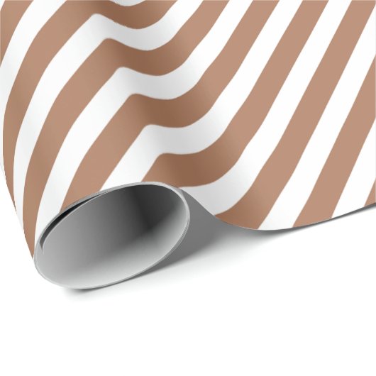 Retro Strip Wrapping Paper Geschenkpapier (Rolleneckpunkt)