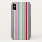 Retro Stripe Muster iPhone / iPad Case (Rückseite)