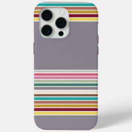 Retro Stripe Muster iPhone / iPad Case