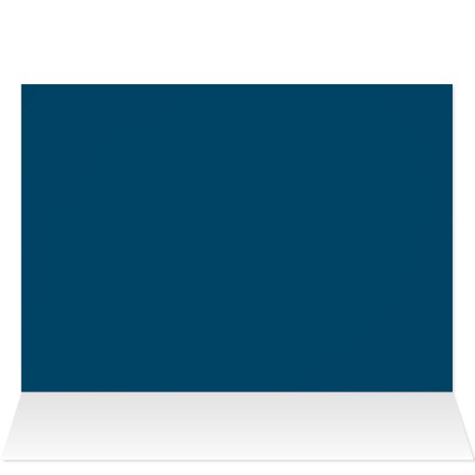 Retro Stripes Blank Cards (Navy Blue Multi) (Innenansicht Horizontal (Oben))