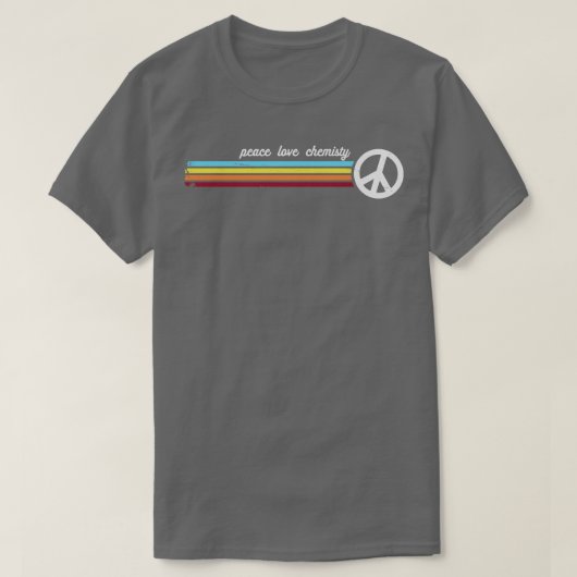 Retro Stripes Chemie T-Shirt (Design vorne)