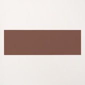 Retro Stripes Custom Name Yogamatte (Rückseite (Horizontal))