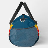 Retro Stripes Monogramm Duffle Bag (Rechts)