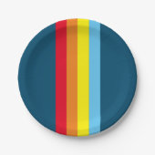 Retro Stripes Paper Teller (Navy Blue Multi) (Vorderseite)