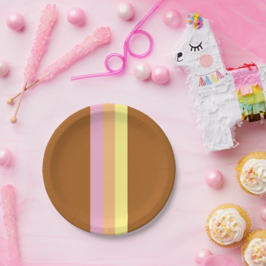 Retro Stripes Paper Teller (Orange Multi) (Party)