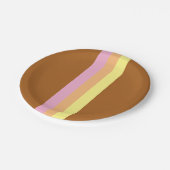 Retro Stripes Paper Teller (Orange Multi) (Schrägansicht)