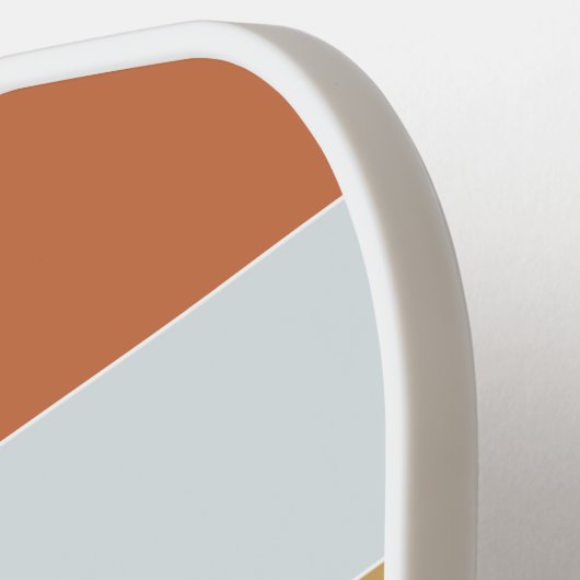 Retro Stripes Pickleball Paddel Pickleball Schläger (Linke Seite)