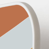 Retro Stripes Pickleball Paddel Schläger (Linke Seite)