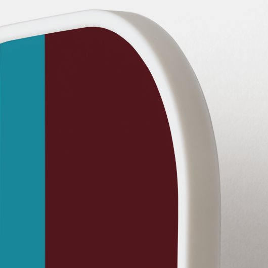 Retro Stripes Stilvolle Linien Stripter 70er 80er Pickleball Schläger (Linke Seite)