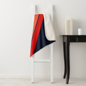 Retro Stripes Stilvolle Linien Stripter 70er 80er Sherpadecke (Beispiel)