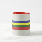 Retro Stripes-Tasse Tasse (Zentrum)