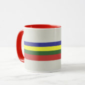Retro Stripes-Tasse Tasse (Vorderseite Links)