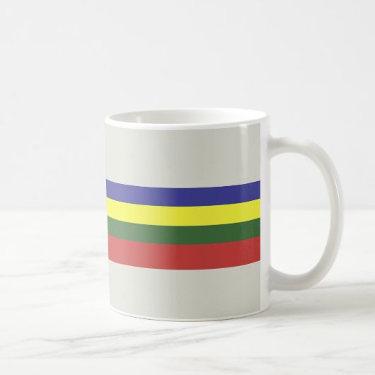 Retro Stripes-Tasse Tasse (Rechts)