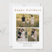 Retro Stripes Weihnachten 4 Foto (Rückseite)