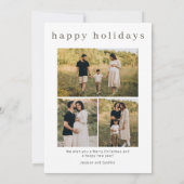 Retro Stripes Weihnachten 4 Foto (Rückseite)