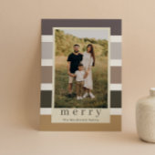 Retro Stripes Weihnachten 4 Foto