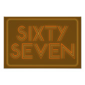 Retro Style 67 Poster (Vorne)