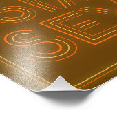 Retro Style 67 Poster (Ecke)