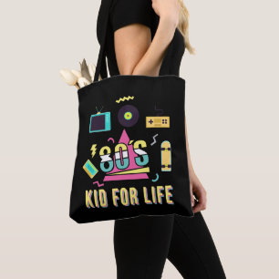 Retro-Style 80er-Kind fürs Leben 1980er Cool Eight Tasche