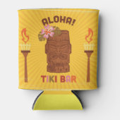 Retro Style Aloha Tiki Bar Dosenkühler (Vorderseite)