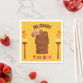 Retro Style Aloha Tiki Bar Serviette (Beispiel)