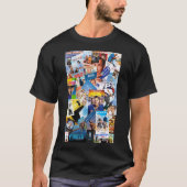 Retro Style Art Adam Sandler Collage Awesome First T-Shirt (Vorderseite)