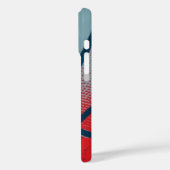 Retro Style Basketball Pop Kunst Case-Mate iPhone Hülle (Rückseite / Links)