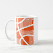 Retro Style Basketball Spielkids Boys 10-12 12- Kaffeetasse (Links)