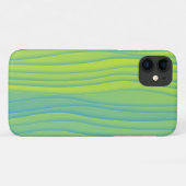 Retro Style Beach Wave Art Phone Case (Rückseite (Horizontal))