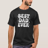 Retro Style Best Dad Ever Tee for Cool Dads (Vorderseite)