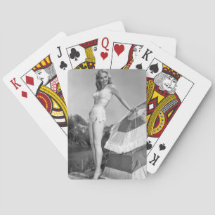 Retro-Style Bething Beauty Playing Cards Spielkarten