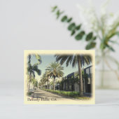 Retro Style Beverly Hills Postcard! Postkarte (Stehend Vorderseite)