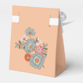 Retro Style Blume Baby Showbox Geschenkschachtel (Rückseite)