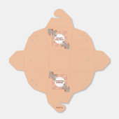 Retro Style Blume Baby Showbox Geschenkschachtel (Ungefaltet)