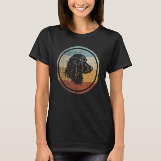 Retro Style Boykin Spaniel Dog T-Shirt (Vorderseite)
