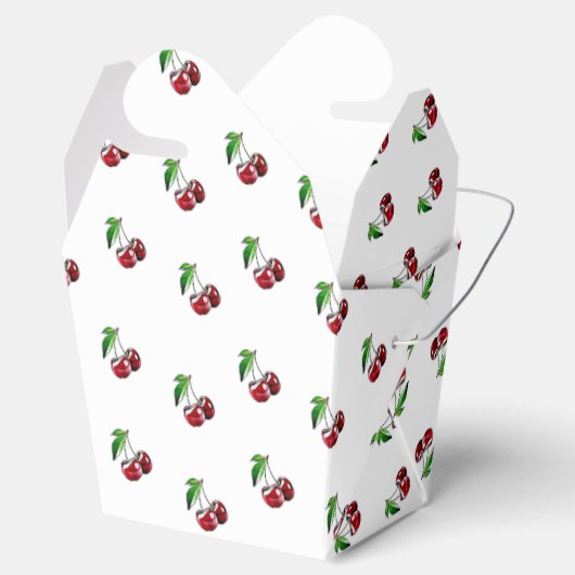 Retro Style Cherries Candy Box Geschenkschachtel (Geöffnet)