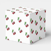 Retro Style Cherries Candy Heart Box Geschenkschachtel (Rückseite)