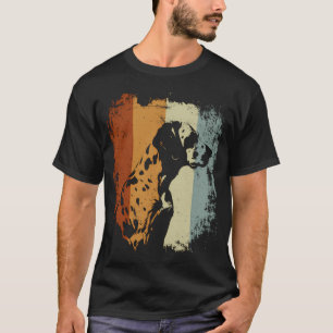 Retro Style Dalmatiner Dog T-Shirt