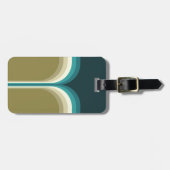 Retro style double arch decoration gepäckanhänger (Vorderseite horizontal)