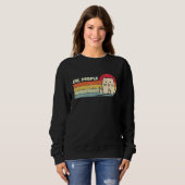 Retro Style Ew People Cat Cat Sweatshirt (Vorne ganz)
