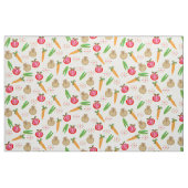 Retro Style Frucht und Gemüse Farbdrucke Stoff (Fat Quarter (45,7 x 55,9 cm))