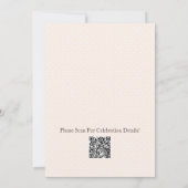 Retro Style Geburtstagseinladung Einladung (Rückseite)