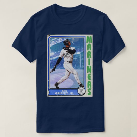 Retro Style Griffey Trading d T-Shirt (Design vorne)