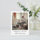 Retro Style Grußkarte Einladung (Stehend Vorderseite)