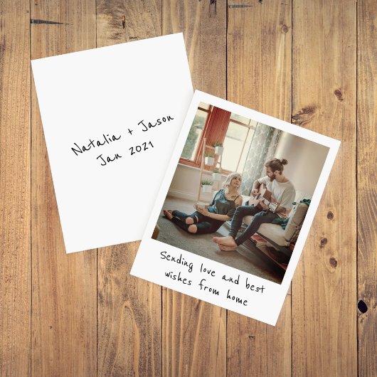 Retro Style Grußkarte Einladung