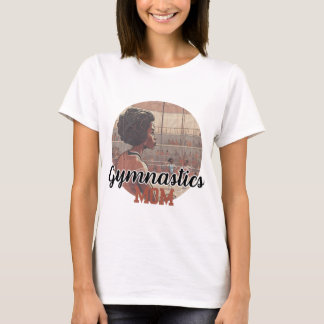 Retro Style Gymnastik Mama T-Shirt 1
