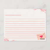 Retro Style Happy Birthday Card - Bold & Fun Desig Postkarte (Rückseite)